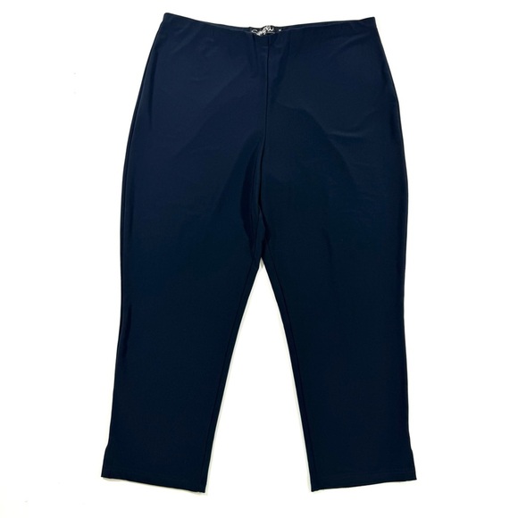 Sympli Crop Pull On Pants Blue Size 14 - Picture 1 of 8